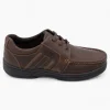 AV8 Mens Kori Brown Nubuck Slip-Ons