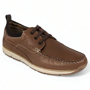 Brown Casual Shoes with Dark Brown Laces - Dubarry Matthew