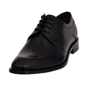 Bugatti Elegant Black Leather Derby Business Shoes