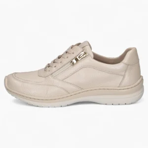 Caprice Beige Deerskin Runner – Comfort Fit with CLIMOTION®