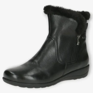 Caprice Fur-Lined Leather Boots with Airmotion and Waterproof Tex