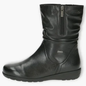 Caprice Leather Ankle Boots with Airmotion and Waterproof Tex