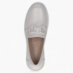 Caprice Light Pink Loafer – Soft & Sporty with Beige Sole