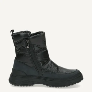 Caprice Vegan Black Winter Boots with TEX Membrane and OnAIR System