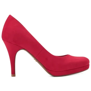 Charming Red Platform Heels – Bold & Elegant