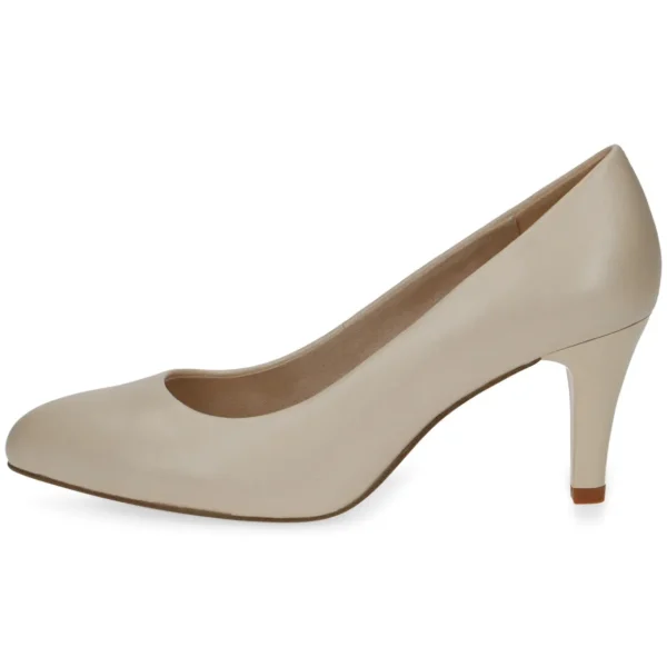 Chic Show Cream Stiletto Pumps