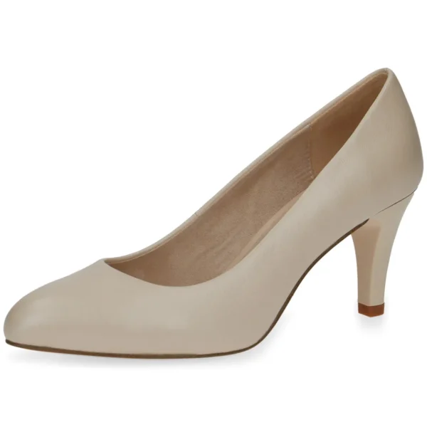 Chic Show Cream Stiletto Pumps