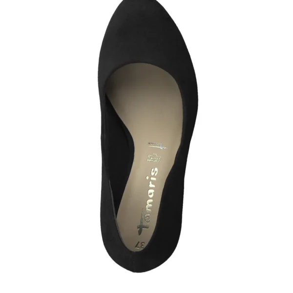 Classy Missy Black Faux Suede Pumps