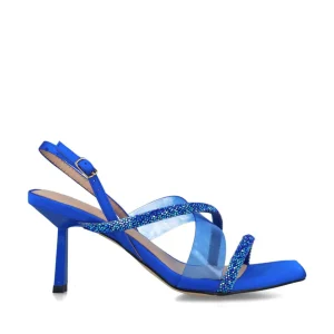 CRATER - Glamorous Gala Royal Blue Sandals