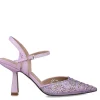 Delicate Lilac Sandals for Occasion Wear by Menbur