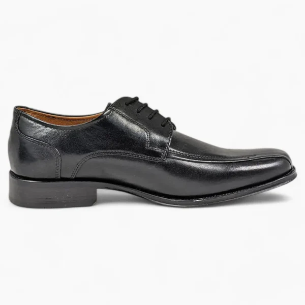 Dubarry Davey Black: Wide Fit Formal Dress Shoe – Classic Design & Comfort