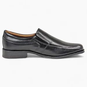 Dubarry Declan Black Slip-On Shoes – Wide Fit Formal Shoes