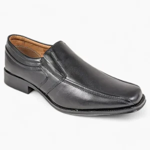 Dubarry Declan Black Slip-On Shoes – Wide Fit Formal Shoes