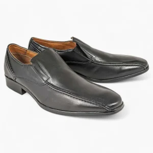 Dubarry Deegan Black Slip-On Dress Shoes – Comfortable Leather Formal Shoes