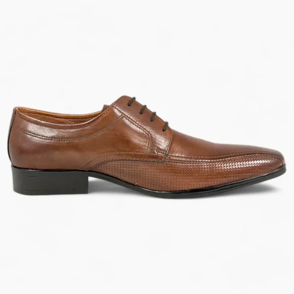 Dubarry Denzil Tan Formal Dress Shoe – Comfortable Leather Shoe with Sleek Toe