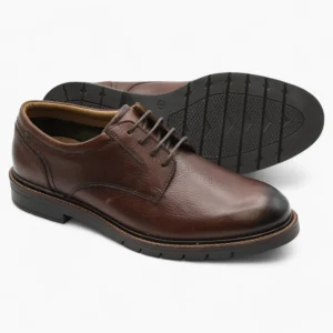 Dubarry Sly Men's Brown Leather Smart Casual Lace-Up Shoes – High-Quality Materials