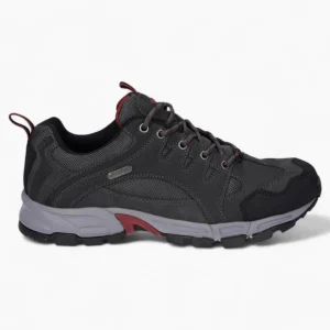 Hi-Tec Auckland Lite Men's Grey Hiking Shoes – Waterproof & Lightweight