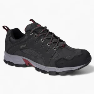 Hi-Tec Auckland Lite Men's Grey Hiking Shoes – Waterproof & Lightweight