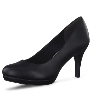 Hot Alert Black Matte Pumps