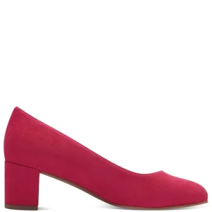 Jana Fuchsia Wide Fit Block Heel Shoes