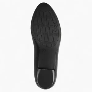 Jana Softline Black Block Heel – Wide Fit & Dressy Comfort
