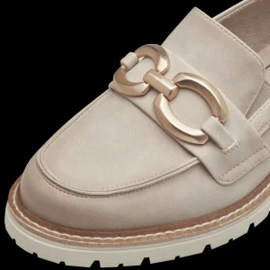 Jana Vegan Beige Loafers: Comfort & Style