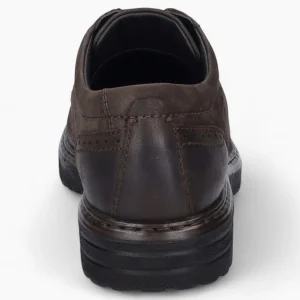 Josef Seibel Erroll 50 Brown Low Shoe with TopDryTex & Removable Footbed - Wide Fit, Waterproof