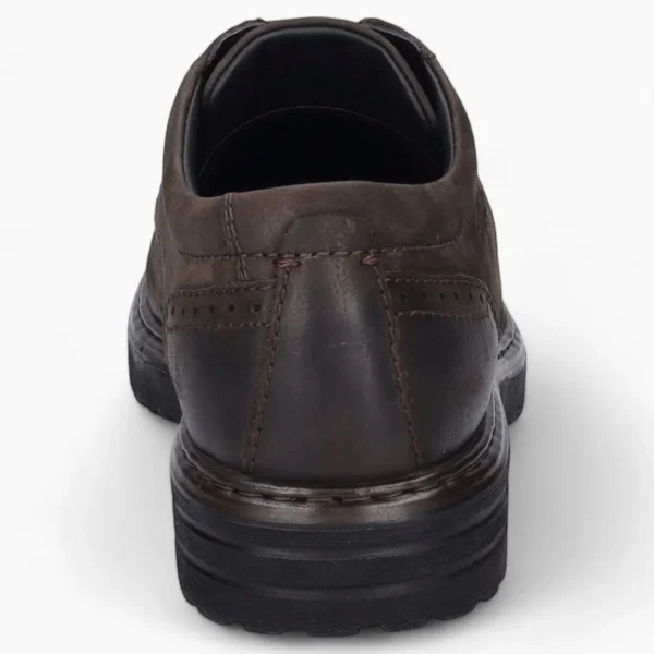 Josef Seibel Erroll 50 Brown Low Shoe with TopDryTex & Removable Footbed - Wide Fit, Waterproof