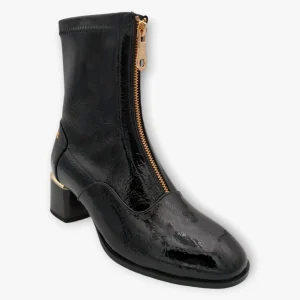 Kate Appleby Greenhill Black Patent Ankle Boots