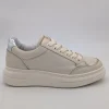 Ladies Beige Runner Platform Shoes - Meline