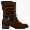 Marco Tozzi Ankle Boot: Deep Brown Appeal