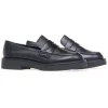 Marco Tozzi Black Leather Loafers for Casual Wear