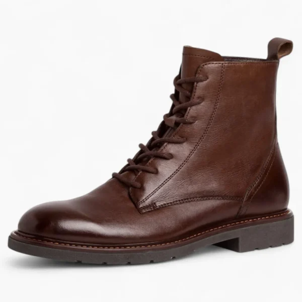 Marco Tozzi by Guido Maria Kretschmer Men's Leather Ankle Boots – Rugged Leather