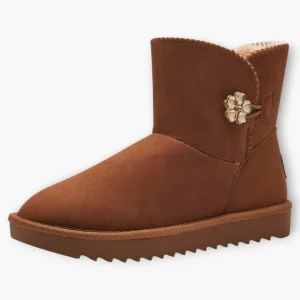 Marco Tozzi Warm Brown Booties: Comfort