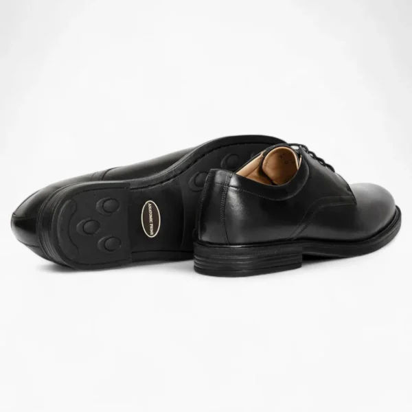 Men's Black Leather Formal Shoes by Anatomic&Co – Miguel Wide Fit