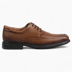 Men's Brown Leather Formal Shoes by Anatomic&Co – Sabino Lace-Up