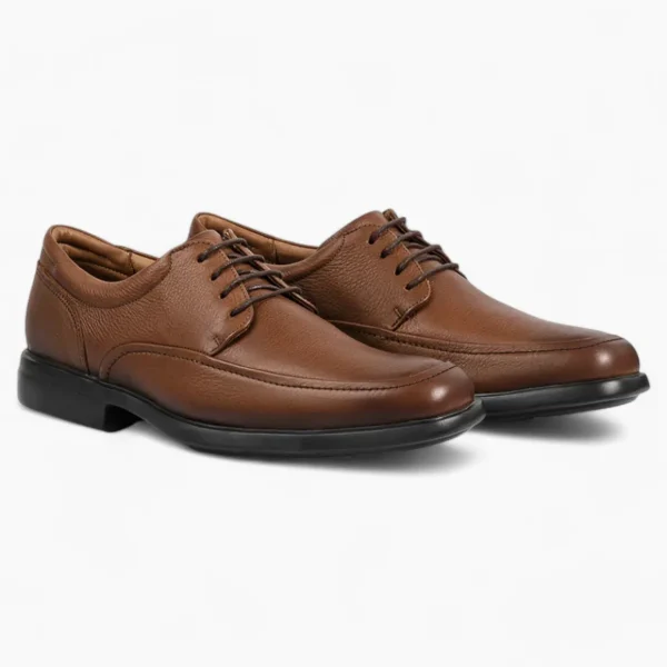 Men's Brown Leather Formal Shoes by Anatomic&Co – Sabino Lace-Up