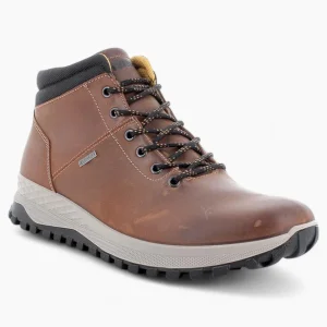 Men's Brown Leather GORE-TEX Boots by IGI&CO – Waterproof & Comfortable