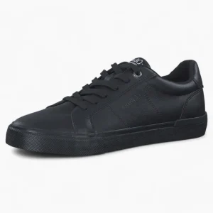 Men's Faux Leather Sneakers with Soft Foam Sole