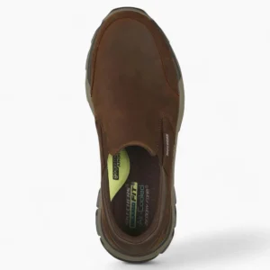 Men's Leather Slip-On Sneakers – Relaxed Fit & Goodyear Performance Outsole