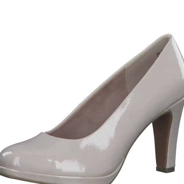 Powder Patent Platform Court Shoe