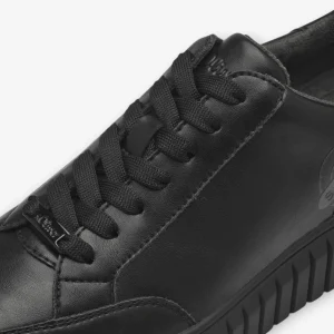 S.Oliver Black Chunky Platform Trainers