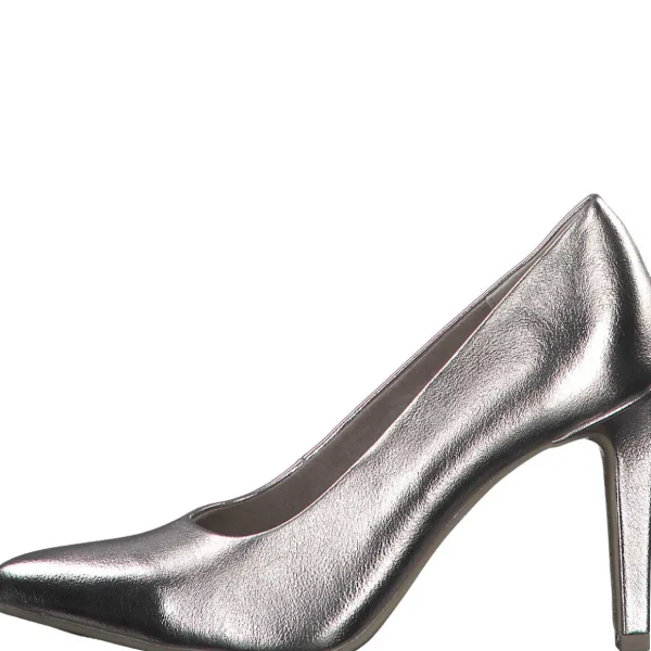 Sophisticated Pweter Pointed Toe Heels