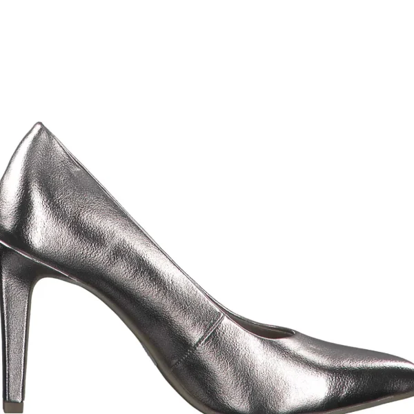 Sophisticated Pweter Pointed Toe Heels