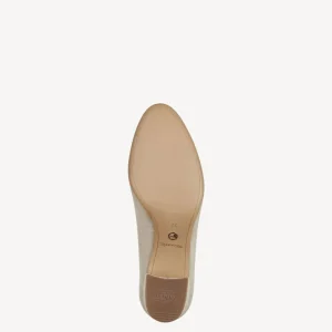 TAMARIS Women's Leather Pumps with Block Heel and ANTIslide Technology