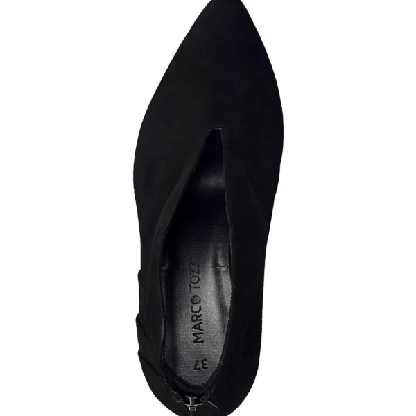 Total Appeal Back-Zip Black Pumps