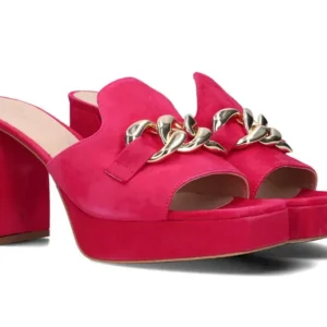 Unisa Suede Mule Heel – Chic & Trendy with Gold Chain