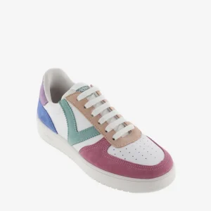 Victoria MADRID White Sneakers with Colorful Accents