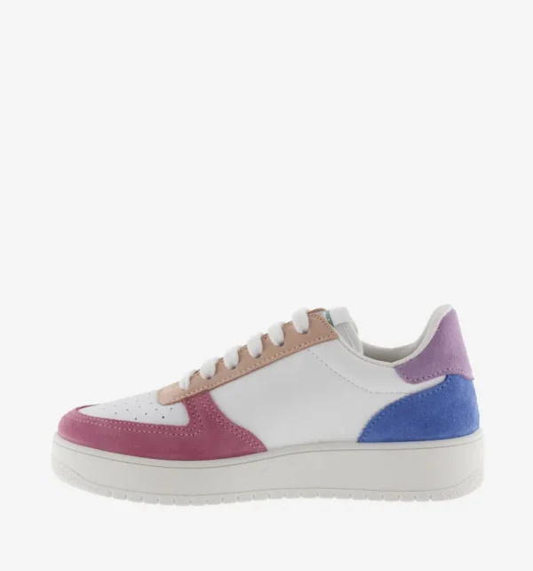 Victoria MADRID White Sneakers with Colorful Accents